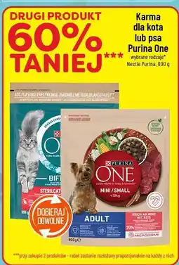 Polomarket Karma dla kota lub psa Purina One oferta