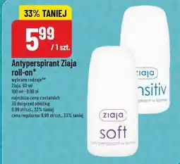 Polomarket Antyperspirant Ziaja roll-on oferta