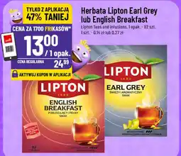 Polomarket Herbata Lipton Earl Grey lub English Breakfast oferta