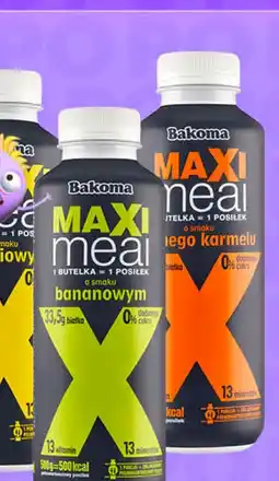 Polomarket Maxi meal wybrane rodzaje Bakoma oferta