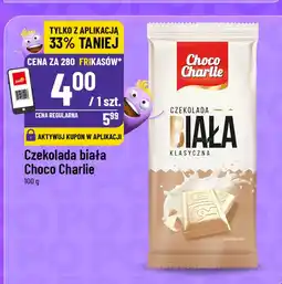 Polomarket Czekolada biała Choco Charlie oferta