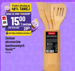Polomarket Zestaw akcesoriów bambusowych Vavio oferta