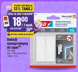 Polomarket Gwóźdź samoprzylepny do tapet Tesa oferta