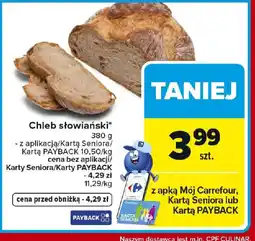 Carrefour Chleb słowiański oferta