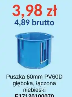 AT Puszka 60mm PV60D oferta