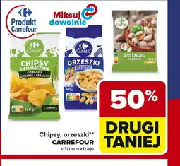 Carrefour Chipsy, orzeszki Carrefour oferta