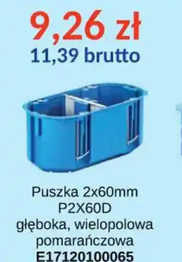 AT Puszka 2x60mm P2X60D oferta