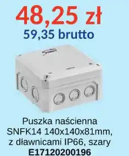 AT Puszka naścienna SNFK14 oferta