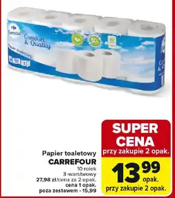 Carrefour Carrefour Papier toaletowy oferta