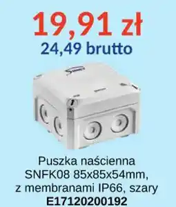 AT Puszka naścienna SNFK08 oferta