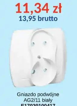 AT Gniazdo podwójne AG2/11 oferta