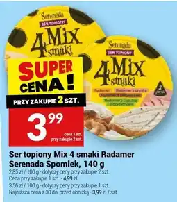 Twój Market Ser topiony Mix 4 smaki Radamer Serenada Spomlek oferta