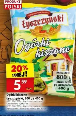 Twój Market Ogórki kiszone oferta