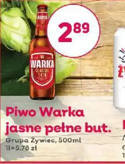 Bliski Piwo Warka jasne pełne but. oferta