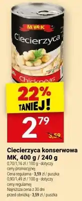 Twój Market Ciecierzyca konserwowa oferta