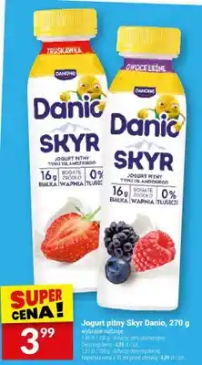Twój Market Jogurt pitny Skyr Danio oferta