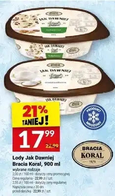 Twój Market Lody Bracia Koral oferta