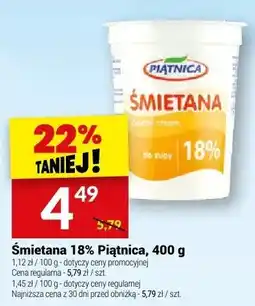 Twój Market Śmietana 18% Piątnica oferta