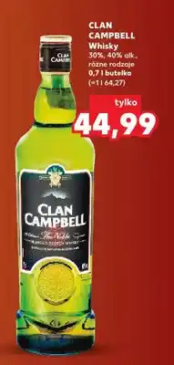 Kaufland Whisky 0,7 l, różne rodzaje oferta