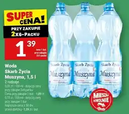 Twój Market Woda Skarb Życia Muszyna oferta