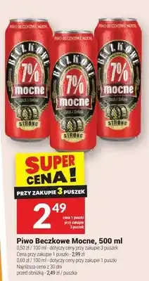 Twój Market Piwo Beczkowe Mocne oferta