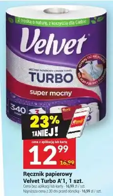 Twój Market Ręcznik papierowy Velvet Turbo A'1 oferta
