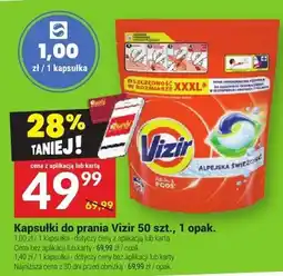 Twój Market Kapsułki do prania Vizir 50 szt oferta