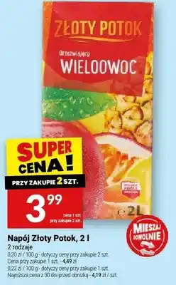 Twój Market Napój Złoty Potok oferta