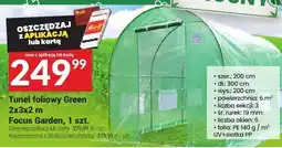 Twój Market Tunel foliowy Green 2x3x2 m oferta