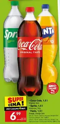 Twój Market Napój Fanta Orange, Orange Zero oferta