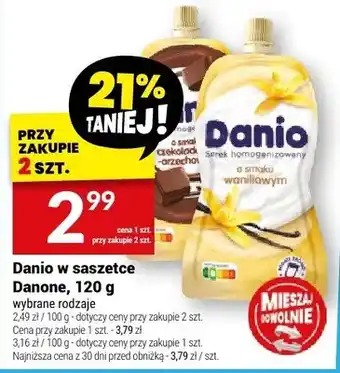 Twój Market Danio w saszetce Danone oferta