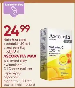 SuperPharm Suplement diety witaminami C i D oraz cynkiem wspierający odporność organizmu oferta