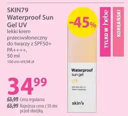 Hebe Lekki krem przeciwsłoneczny do twarzy z SPF50+ UV sun gel oferta