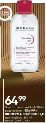 SuperPharm Płyn micelarny sensibio h2o oferta