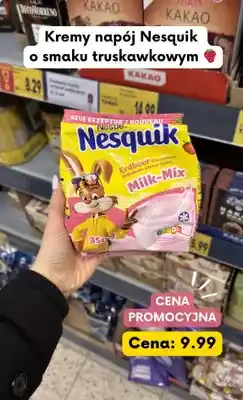 Kaufland Napój mleczny Milk-Mix o smaku truskawkowym oferta