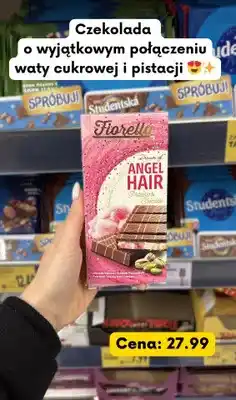Kaufland Czekolada Dream of Angel Hair pistacja i czekolada oferta