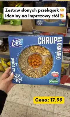 Kaufland Zestaw słonych przekąsek chrup na okrągło o różnych smakach oferta