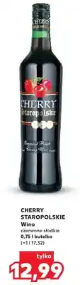 Kaufland Wino czerwone słodkie Staropolskie oferta