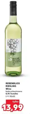 Kaufland Wino białe półwytrawne Riesling oferta