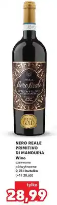 Kaufland Wino Primitivo Di Manduria czerwone półwytrawne oferta