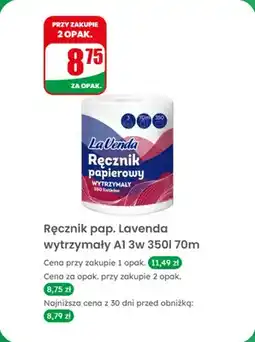 Dino Ręcznik papierowy wytrzymały 3 warstwy, 70 m oferta