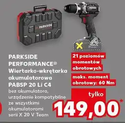 Kaufland Wiertarko-wkrętarka akumulatorowa PABSP 20 Li C4 oferta