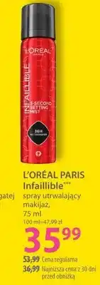 Hebe Spray Infallible utrwalający makijaż oferta