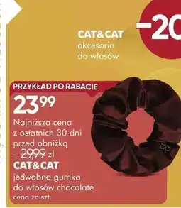 SuperPharm Jedwabna gumka do włosów chocolate oferta