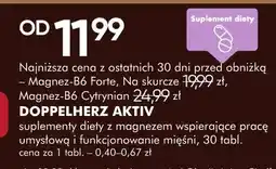 SuperPharm Suplementy diety doppelherz aktiv magnez-b6 oferta