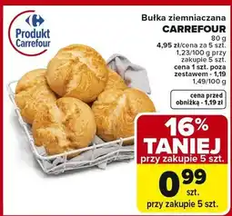 Carrefour Bułka ziemniaczana oferta