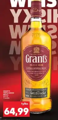 Kaufland Whisky Triple Wood oferta