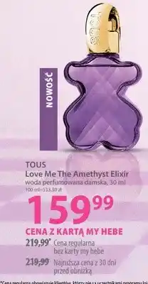 Hebe Woda perfumowana damska Love Me The Amethyst Elixir oferta