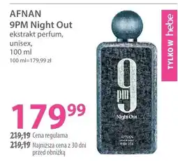 Hebe Ekstrakt perfum unisex 9PM Night Out oferta