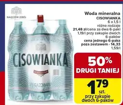 Carrefour Woda mineralna niegazowana oferta